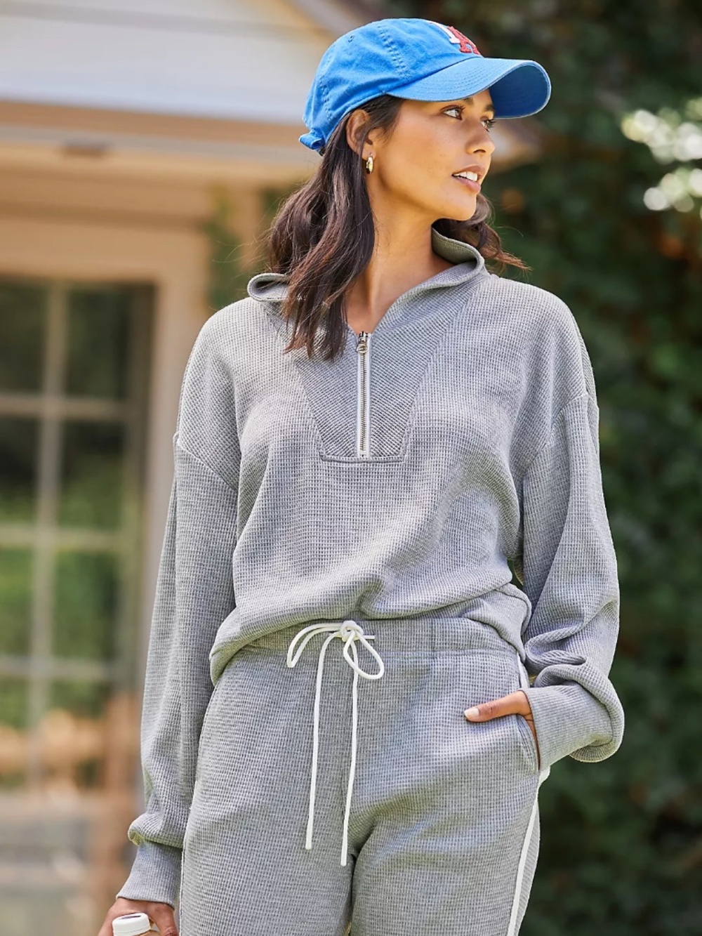 Varley Belmont Quarter-Zip Pullover - Medium